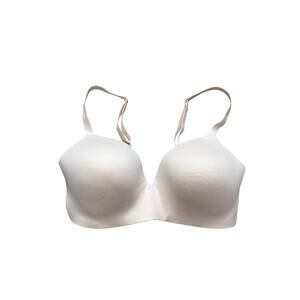 Tommy John Second Skin Lightly Lined Wireless Bra Women 36DD Light Pink Comfort